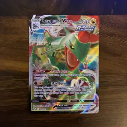 Rayquaza VMAX (101) 101/159 Crown Zenith Pokemon TCG NM Holo Card - Image 1