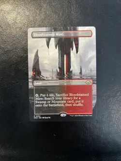Bloodstained Mire (Borderless) - Modern Horizons 3 (MH3) - Image 1
