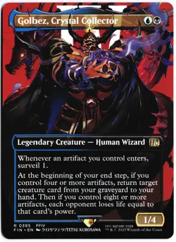 Golbez, Crystal Collector (Borderless) R FINAL FANTASY 395 NM - Image 1