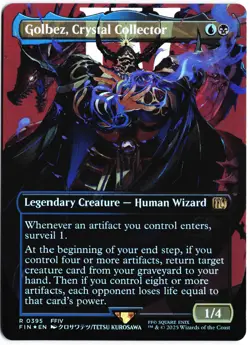 Golbez, Crystal Collector (Borderless) R FINAL FANTASY 395 NM - Image 1