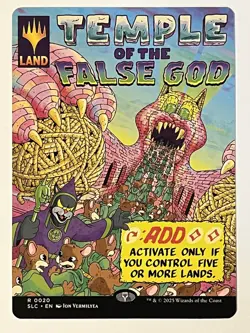 Temple of the False God Secret Lair Countdown Encyclopedia Kit Non-Foil MTG NM - Image 1