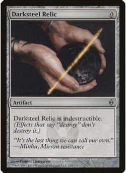 Darksteel Relic New Phyrexia - MTG Magic the Gathering - Artifact - NM - Image 1