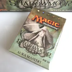 SHADOWMOOR ~ AURA MASTERY Theme Deck Magic the Gathering sealed MtG box - Image 1