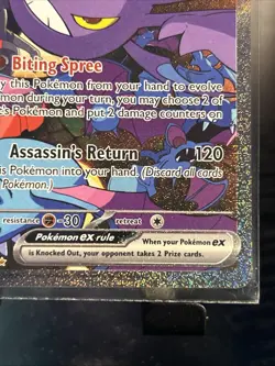 Pokemon TCG Team Rockets Crobat EX Destined Rivals #234/182 NM Nice! - Image 4