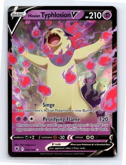 Hisuian Typhlosion V 053/189 - Pokemon Astral Radiance - Ultra Rare - NM - Image 1