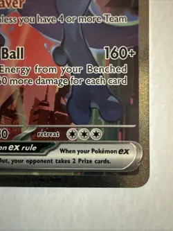 Pokemon TCG Destined Rivals Team Rockets Mewtwo EX Card 231/182 - Image 5