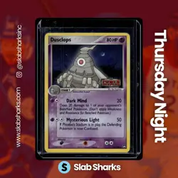 2007 POKEMON EX POWER KEEPERS #14/108 DUSCLOPS HOLO STAMPED - Image 1