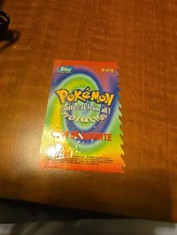 1998 Topps Chrome Pokemon #149 Dragonite Die-cut - Image 3