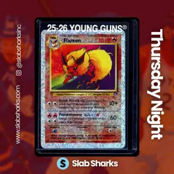 2002 POKEMON LEGENDARY COLLECTION #10/110 FLAREON REVERSE HOLO - Image 1