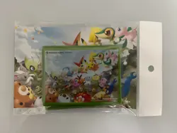 Pokemon Center 2011 Japanese Tohoku Pokemon Center Deck Sleeves And Postcard - Image 1