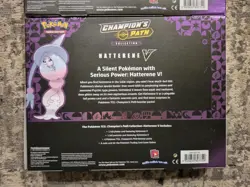 Two Pokemon TCG Champions Path Hatterene V Collection Box Pokemon New & Sealed - Image 4