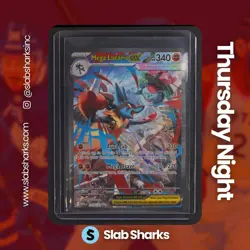 2025 POKEMON MEGA EVOLUTION #179/132 LUCARIO EX SPECIAL ILLUSTRATION RARE SIR - Image 1