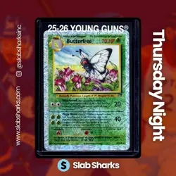 2002 POKEMON LEGENDARY COLLECTION #21/110 BUTTERFREE REVERSE HOLO - Image 1