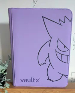 Vault X - 9 Pocket eXo-Tec Zip Binder Folder - Purple Pokemon Gengar - Image 1