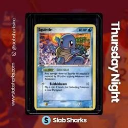 2006 POKEMON EX CRYSTAL GUARDIANS #64/100 SQUIRTLE - Image 1