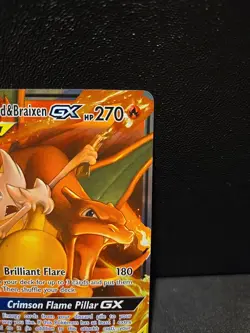 Pokemon Charizard & Braixen GX Tag Team - 22/236 Cosmic Eclipse Ultra Rare - Image 4