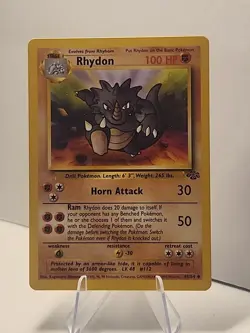 Rhydon 45/64 Jungle Regular Pokemon TCG MP Vintage - Image 1