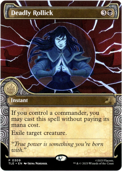 Deadly Rollick Showcase 0309 Promo Avatar: The Last Airbender TLE Eternal-Legal - Image 1