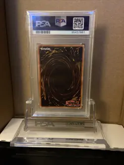 Yu-Gi-Oh Legend of Blue Eyes TRI-HORNED DRAGON LOB-000 PSA 9 Mint - Image 3