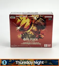 ONE PIECE PRB-02 PREMIUM BOOSTER FOR ASIA THE BEST VOLUME 2 SEALED BOOSTER BOX - Image 1