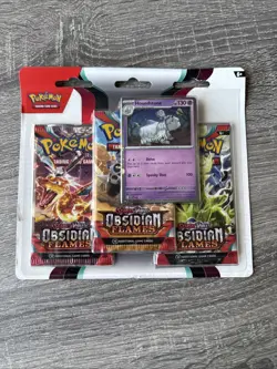 Pokemon TCG Scarlet & Violet - Obsidian Flames Booster Blister - 3 Packs 820650853784 - Image 2