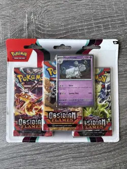 Pokemon TCG Scarlet & Violet - Obsidian Flames Booster Blister - 3 Packs 820650853784 - Image 3