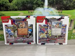 2X Pokemon TCG: Obsidian Flames Scarlet & Violet Eevee Promo (3 Pack Blister) 820650853784 - Image 1