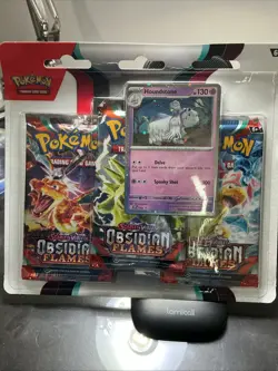 Pokemon TCG Scarlet & Violet - Obsidian Flames Booster Blister - 3 Packs 820650853784 - Image 1