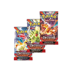 Pokemon TCG Scarlet & Violet Obsidian Flames Triple Blister Pack - Houndstone - Image 2