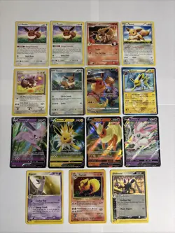15x HOLO Rare Eeveelutions WOTC Pokemon Card Lot- Jolteon Flareon Umbreon Espeon - Image 1