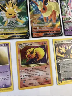 15x HOLO Rare Eeveelutions WOTC Pokemon Card Lot- Jolteon Flareon Umbreon Espeon - Image 5
