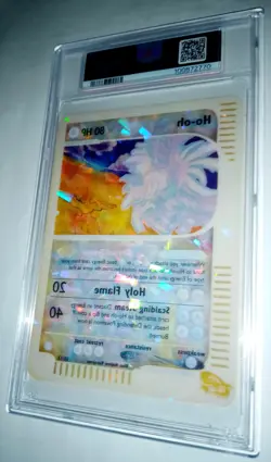 2003 Pokemon HO-OH #11 Crystal Skyridge Box Topper Mint PSA 9 - Image 4