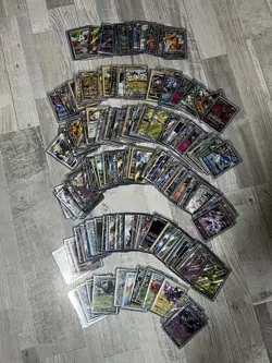 Pokemon Lot of Full Art Cards Near Mint Condition 100+ Cards - Image 1