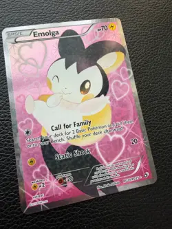 Pokemon Legendary Treasures Radiant Collection Emolga #RC23/RC25 Ultra Rare MP - Image 3