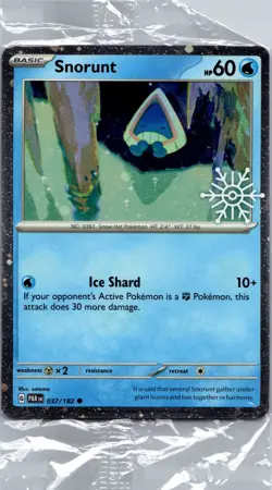 Snorunt - (Holiday Calendar) Common Miscellaneous Cards & Products 037/182 NM - Image 1