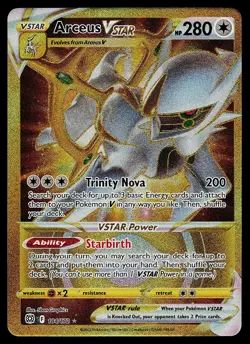 Pokemon Card - Arceus VSTAR Brilliant Stars 184/172 Secret Rare - Image 1