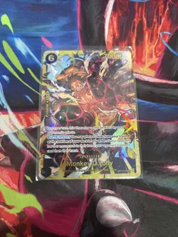 OP10-118 Monkey.D.Luffy SEC Alt Art One Piece TCG English Card - Image 1