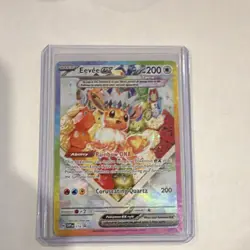 Pokemon Eevee ex 174 Sv: Scarlet & Violet Promo Cards Promo Holo - Image 1