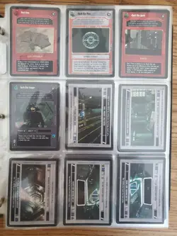 STAR WARS CCG Three-Ring Binder of 619 Cards Very Nice Condition SEE PHOTOS - Image 3