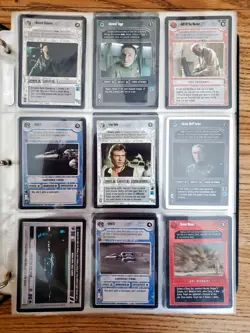 STAR WARS CCG Three-Ring Binder of 619 Cards Very Nice Condition SEE PHOTOS - Image 4