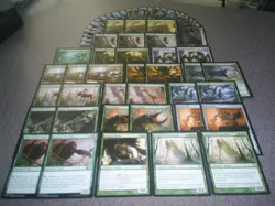 MTG Magic Modern GREEN GATECRASH ING DECK Spider Spawning Skarrg Goliath Ancient - Image 1