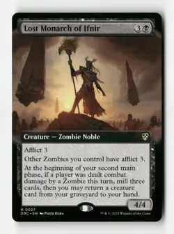 Lost Monarch of Ifnir (Extended Art) Commander: Aetherdrift Regular - Image 1