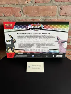 SEALED Pokemon Prismatic Evolutions Premium Figure Collection Box SAME DAY SHIP! - Image 3