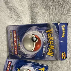 Pokemon 2-Player Starter Base Set Theme Deck WOTC 1999 TCG opened no counters 742818060578 - Image 2