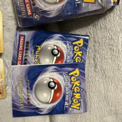 Pokemon 2-Player Starter Base Set Theme Deck WOTC 1999 TCG opened no counters 742818060578 - Image 3