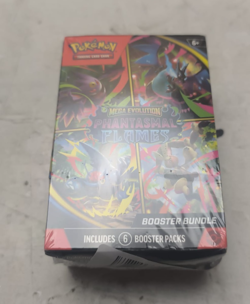 Pokemon TCG: Mega Evolution-Phantasmal Flames Booster Bundle (6 Booster Packs) - Image 1