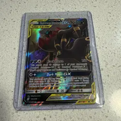 2019 Pokemon Umbreon & Darkrai GX 125/236 Sm-Unified Minds Ultra Rare Holo - Image 2