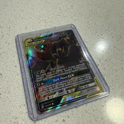 2019 Pokemon Umbreon & Darkrai GX 125/236 Sm-Unified Minds Ultra Rare Holo - Image 4