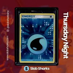 2007 POKEMON EX POWER KEEPERS #105/108 WATER ENERGY HOLO - Image 1