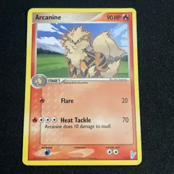 Pokemon TCG Arcanine 1/12 EX Trainer Kit 2: Plusle & Minun Non-Holo - Image 1